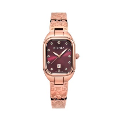 Bonia Monogram Elegance BNB10795-2567 Stainless Steel Women Watch